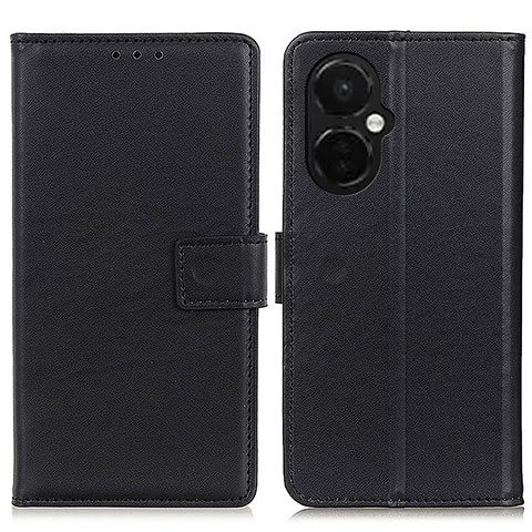 Funda de Cuero Cartera con Soporte Carcasa A08D para OnePlus Nord CE 3 5G Negro