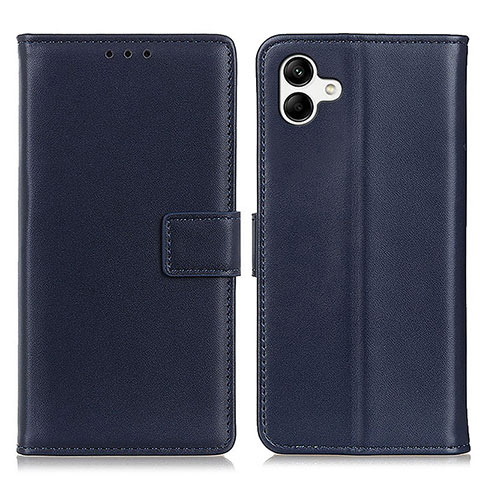 Funda de Cuero Cartera con Soporte Carcasa A08D para Samsung Galaxy A04E Azul