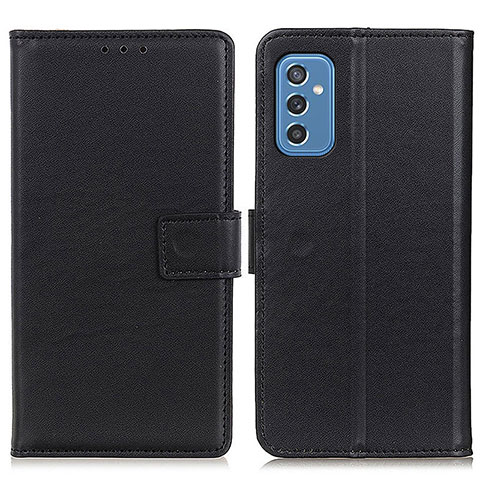 Funda de Cuero Cartera con Soporte Carcasa A08D para Samsung Galaxy M52 5G Negro