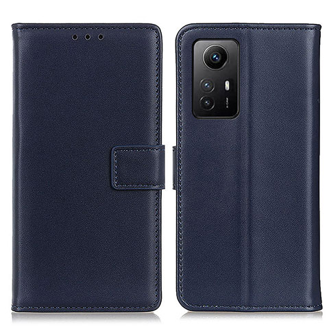 Funda de Cuero Cartera con Soporte Carcasa A08D para Xiaomi Redmi Note 12S Azul