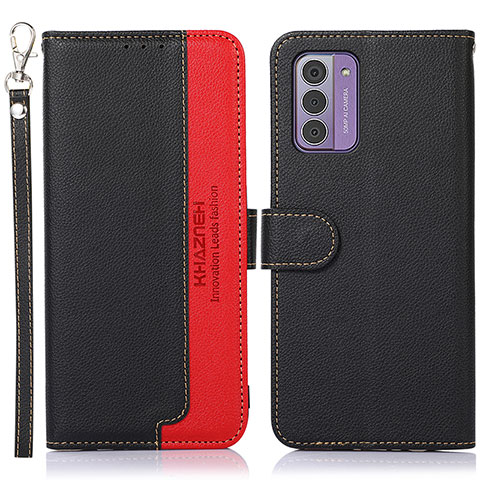 Funda de Cuero Cartera con Soporte Carcasa A09D para Nokia G310 5G Negro