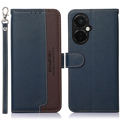 Funda de Cuero Cartera con Soporte Carcasa A09D para OnePlus Nord CE 3 Lite 5G Azul