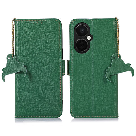 Funda de Cuero Cartera con Soporte Carcasa A10D para OnePlus Nord CE 3 5G Verde