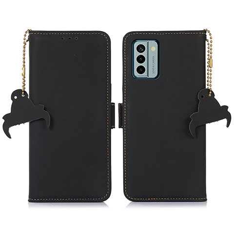 Funda de Cuero Cartera con Soporte Carcasa A11D para Nokia G22 Negro