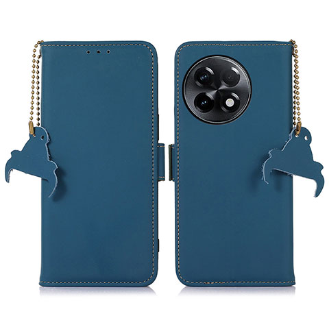 Funda de Cuero Cartera con Soporte Carcasa A11D para OnePlus Ace 2 5G Azul