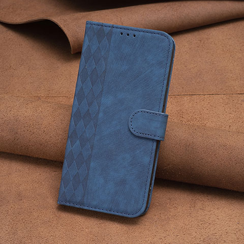 Funda de Cuero Cartera con Soporte Carcasa B01F para Nokia C12 Plus Azul