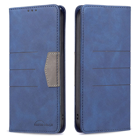 Funda de Cuero Cartera con Soporte Carcasa B01F para Xiaomi Mi 11i 5G Azul