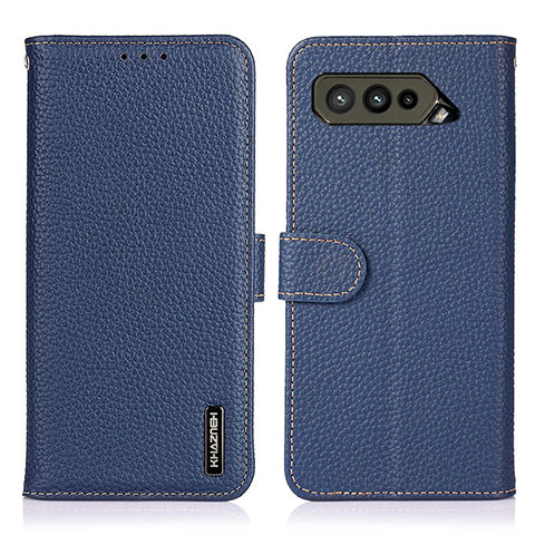 Funda de Cuero Cartera con Soporte Carcasa B01H para Asus ROG Phone 5 Pro Azul