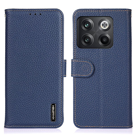 Funda de Cuero Cartera con Soporte Carcasa B01H para OnePlus Ace Pro 5G Azul