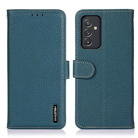 Funda de Cuero Cartera con Soporte Carcasa B01H para Samsung Galaxy A15 4G Verde