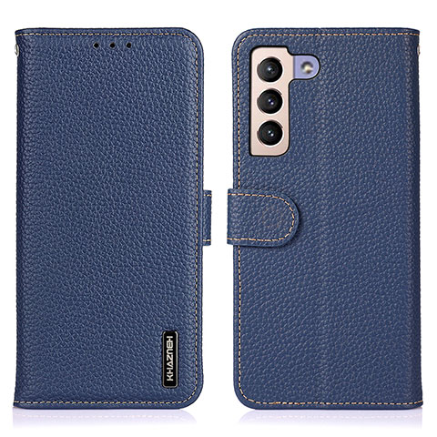 Funda de Cuero Cartera con Soporte Carcasa B01H para Samsung Galaxy S23 5G Azul