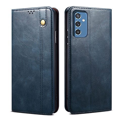 Funda de Cuero Cartera con Soporte Carcasa B01S para Samsung Galaxy A04s Azul