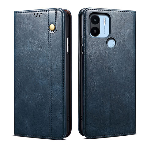 Funda de Cuero Cartera con Soporte Carcasa B01S para Xiaomi Redmi A1 Azul