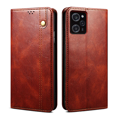 Funda de Cuero Cartera con Soporte Carcasa B01S para Xiaomi Redmi Note 12 Pro Speed 5G Marron