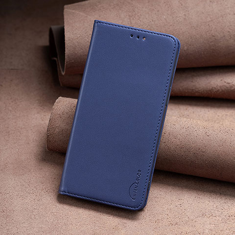 Funda de Cuero Cartera con Soporte Carcasa B02F para Xiaomi Redmi Note 12 4G Azul