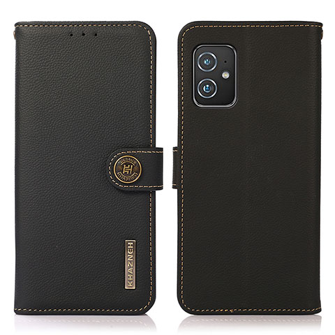 Funda de Cuero Cartera con Soporte Carcasa B02H para Asus ZenFone 8 Mini Negro