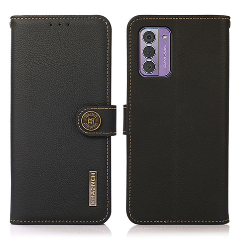 Funda de Cuero Cartera con Soporte Carcasa B02H para Nokia G42 5G Negro