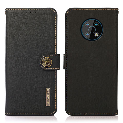 Funda de Cuero Cartera con Soporte Carcasa B02H para Nokia G50 5G Negro