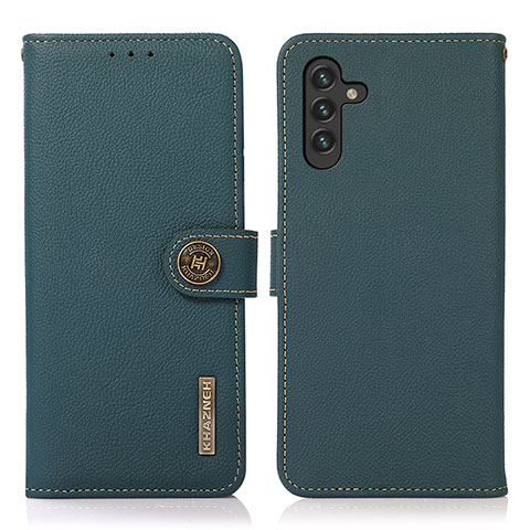 Funda de Cuero Cartera con Soporte Carcasa B02H para Samsung Galaxy A13 5G Verde