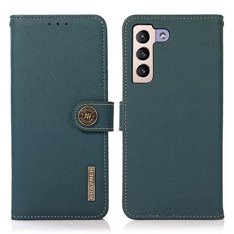 Funda de Cuero Cartera con Soporte Carcasa B02H para Samsung Galaxy S23 Plus 5G Verde