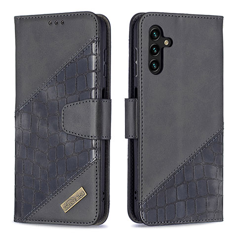 Funda de Cuero Cartera con Soporte Carcasa B03F para Samsung Galaxy A13 5G Negro