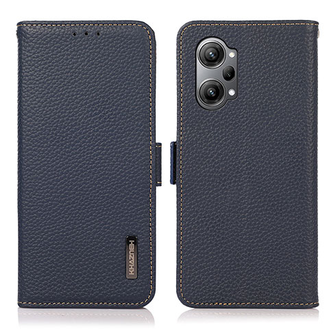 Funda de Cuero Cartera con Soporte Carcasa B03H para Oppo K10 Pro 5G Azul