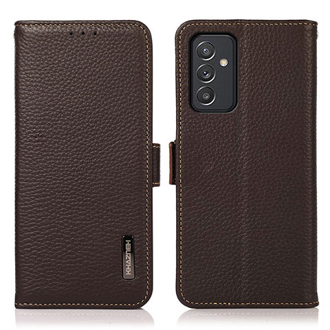 Funda de Cuero Cartera con Soporte Carcasa B03H para Samsung Galaxy A05s Marron