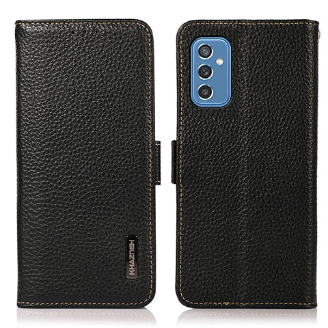 Funda de Cuero Cartera con Soporte Carcasa B03H para Samsung Galaxy M52 5G Negro