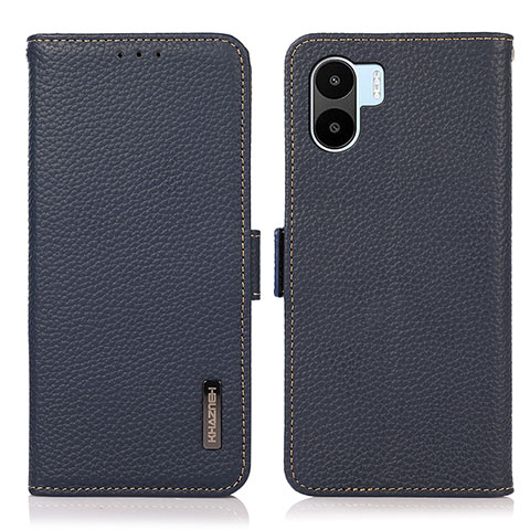 Funda de Cuero Cartera con Soporte Carcasa B03H para Xiaomi Redmi A1 Azul