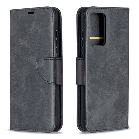 Funda de Cuero Cartera con Soporte Carcasa B04F para Samsung Galaxy A52s 5G Negro