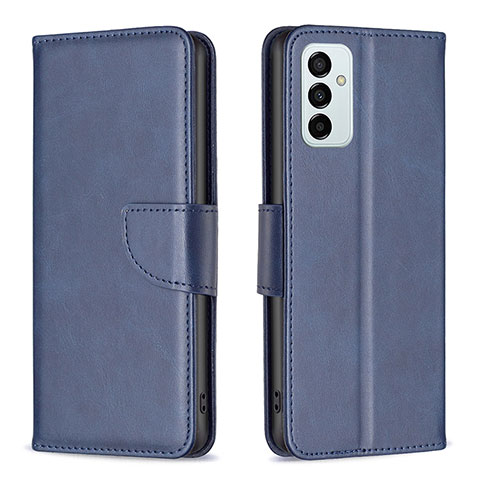 Funda de Cuero Cartera con Soporte Carcasa B04F para Samsung Galaxy M23 5G Azul