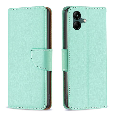 Funda de Cuero Cartera con Soporte Carcasa B06F para Samsung Galaxy A04E Verde