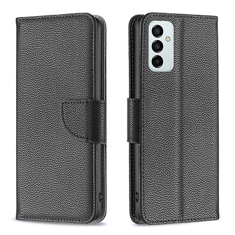 Funda de Cuero Cartera con Soporte Carcasa B06F para Samsung Galaxy M23 5G Negro