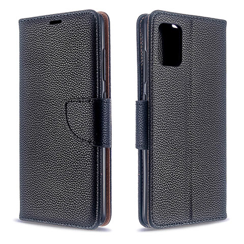 Funda de Cuero Cartera con Soporte Carcasa B06F para Samsung Galaxy M40S Negro