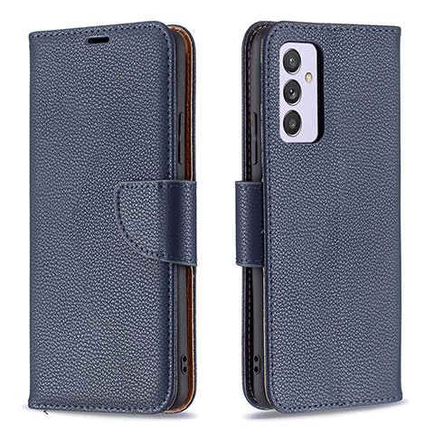 Funda de Cuero Cartera con Soporte Carcasa B06F para Samsung Galaxy M54 5G Azul