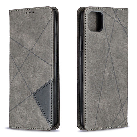 Funda de Cuero Cartera con Soporte Carcasa B07F para Realme C11 (2021) Gris