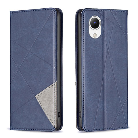 Funda de Cuero Cartera con Soporte Carcasa B07F para Samsung Galaxy A23s Azul