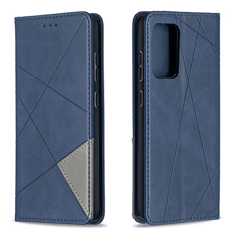 Funda de Cuero Cartera con Soporte Carcasa B07F para Samsung Galaxy A52 4G Azul