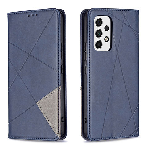 Funda de Cuero Cartera con Soporte Carcasa B07F para Samsung Galaxy A53 5G Azul