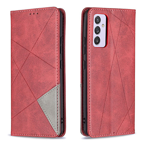 Funda de Cuero Cartera con Soporte Carcasa B07F para Samsung Galaxy F54 5G Rojo