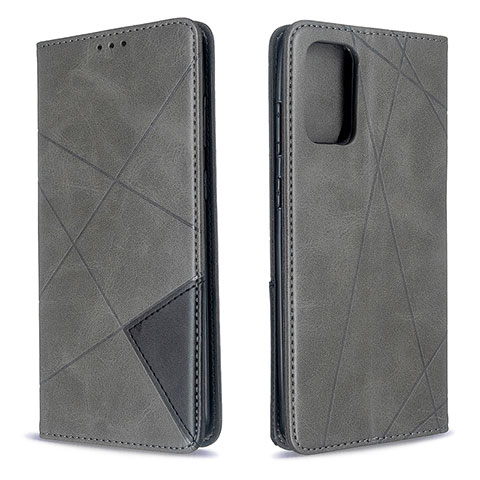 Funda de Cuero Cartera con Soporte Carcasa B07F para Samsung Galaxy S20 5G Gris