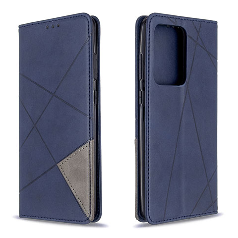 Funda de Cuero Cartera con Soporte Carcasa B07F para Samsung Galaxy S20 Plus Azul