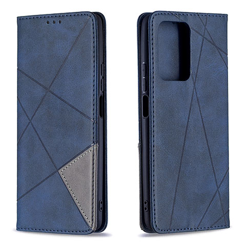 Funda de Cuero Cartera con Soporte Carcasa B07F para Xiaomi Mi 11T 5G Azul