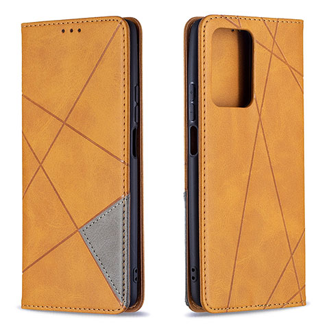 Funda de Cuero Cartera con Soporte Carcasa B07F para Xiaomi Mi 11T Pro 5G Marron Claro