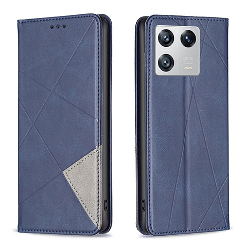 Funda de Cuero Cartera con Soporte Carcasa B07F para Xiaomi Mi 13 5G Azul