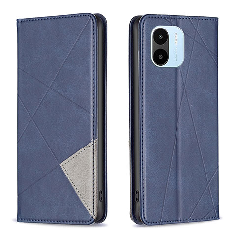 Funda de Cuero Cartera con Soporte Carcasa B07F para Xiaomi Redmi A2 Plus Azul