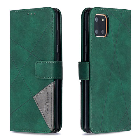 Funda de Cuero Cartera con Soporte Carcasa B08F para Samsung Galaxy Note 10 Lite Verde