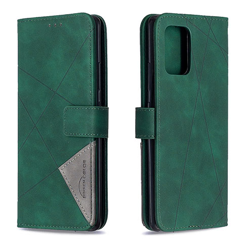 Funda de Cuero Cartera con Soporte Carcasa B08F para Samsung Galaxy S10 Lite Verde