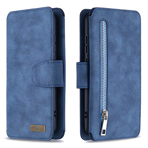 Funda de Cuero Cartera con Soporte Carcasa B09F para Samsung Galaxy M11 Azul