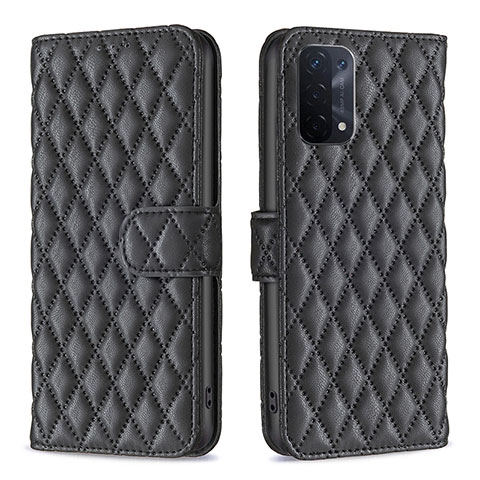 Funda de Cuero Cartera con Soporte Carcasa B11F para OnePlus Nord N200 5G Negro